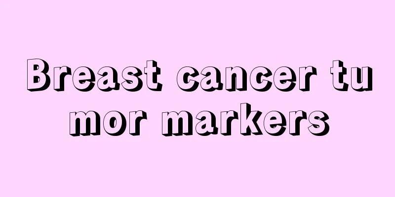 Breast cancer tumor markers