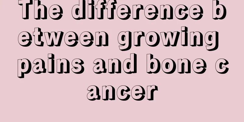 The difference between growing pains and bone cancer