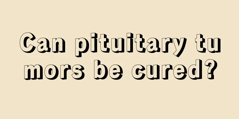 Can pituitary tumors be cured?