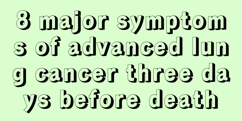 8 major symptoms of advanced lung cancer three days before death