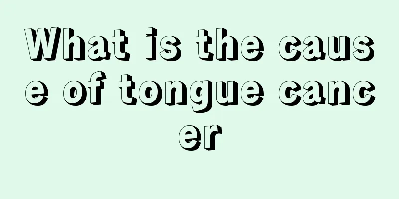 What is the cause of tongue cancer