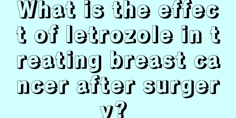 What is the effect of letrozole in treating breast cancer after surgery? 