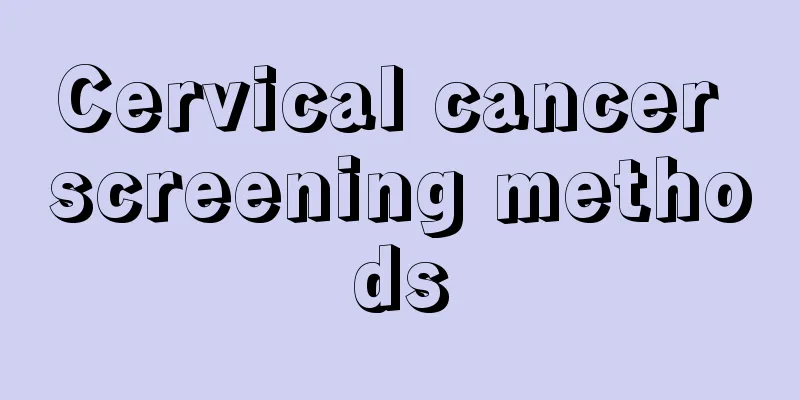 Cervical cancer screening methods