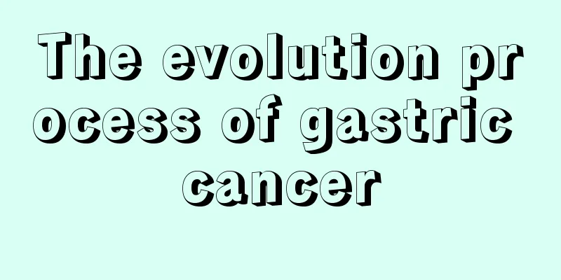 The evolution process of gastric cancer