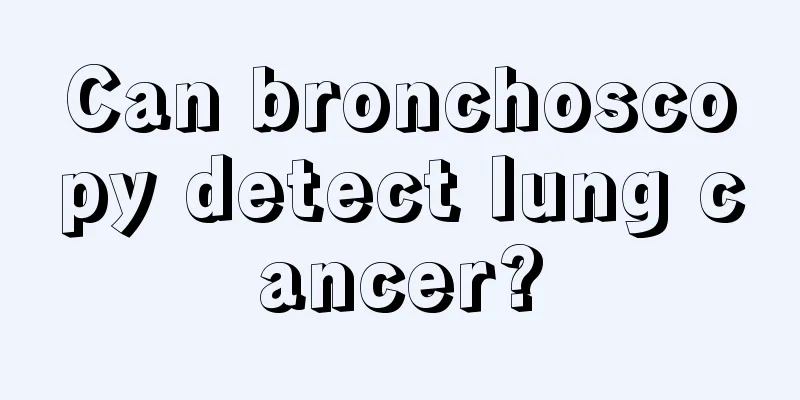 Can bronchoscopy detect lung cancer?