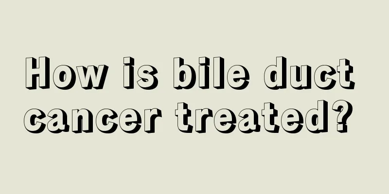How is bile duct cancer treated? 