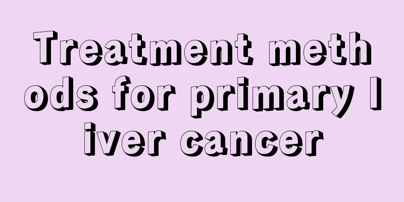 Treatment methods for primary liver cancer