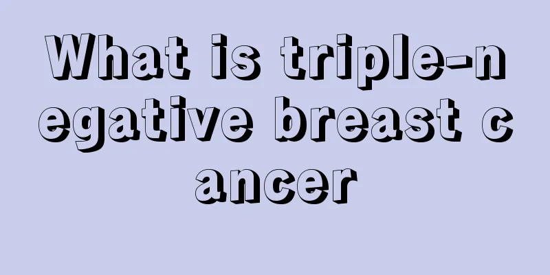 What is triple-negative breast cancer