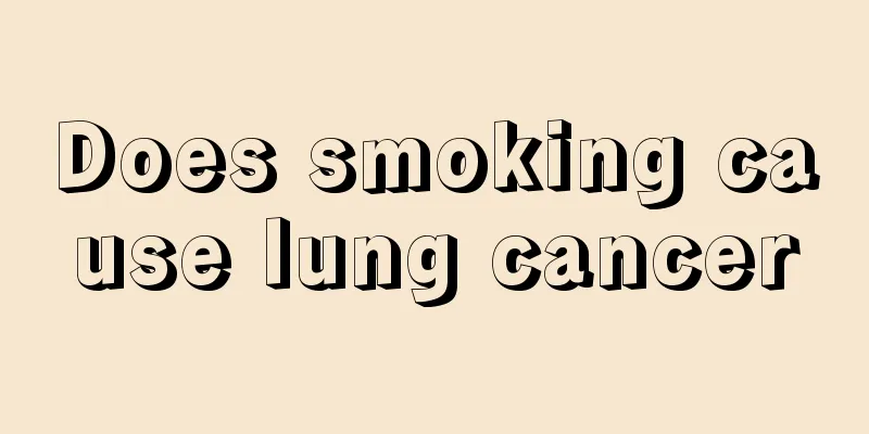 Does smoking cause lung cancer