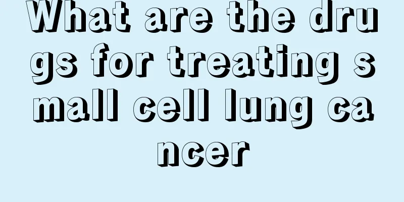 What are the drugs for treating small cell lung cancer