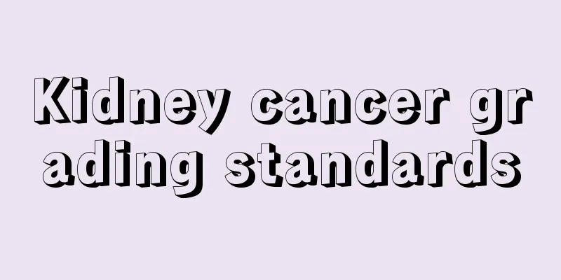 Kidney cancer grading standards