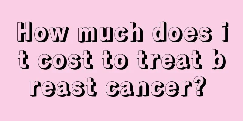 How much does it cost to treat breast cancer? 