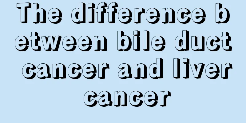 The difference between bile duct cancer and liver cancer