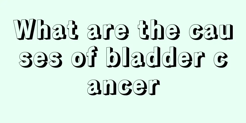 What are the causes of bladder cancer
