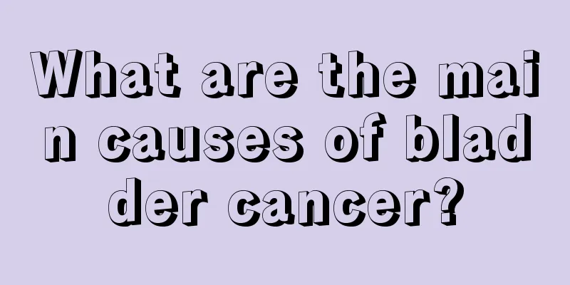 What are the main causes of bladder cancer?