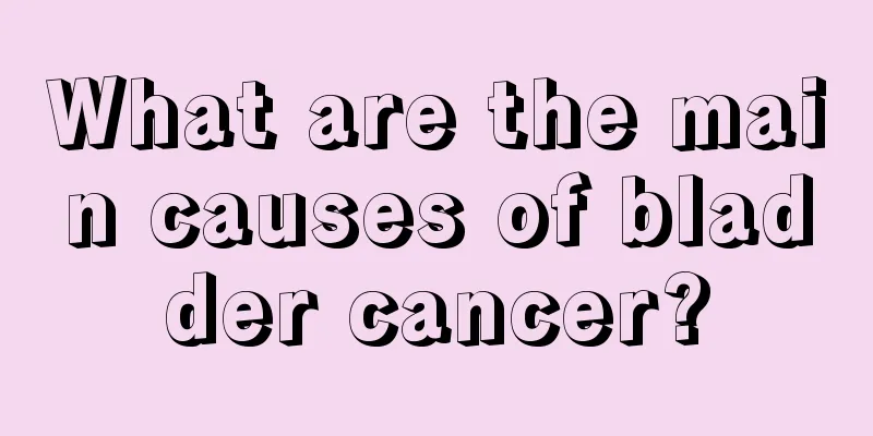 What are the main causes of bladder cancer?