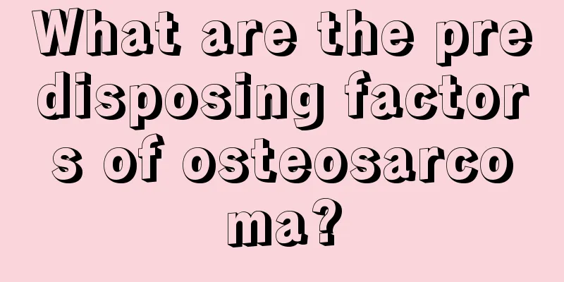 What are the predisposing factors of osteosarcoma?