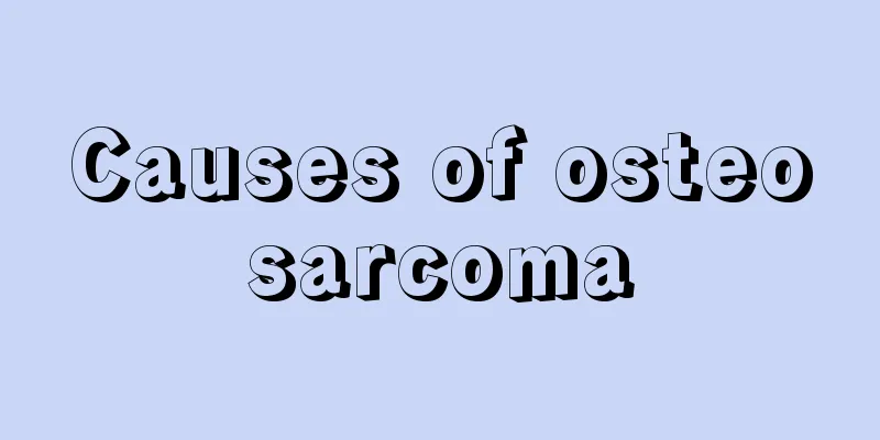Causes of osteosarcoma