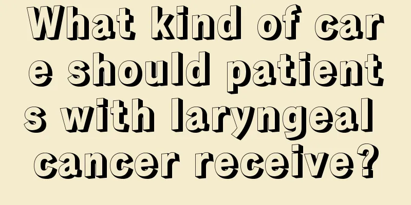 What kind of care should patients with laryngeal cancer receive?