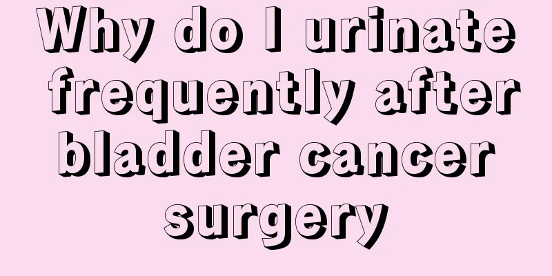 Why do I urinate frequently after bladder cancer surgery