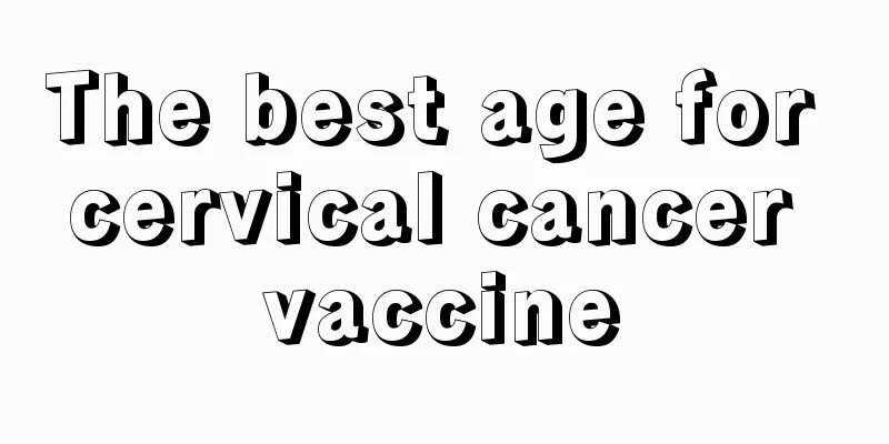 The best age for cervical cancer vaccine