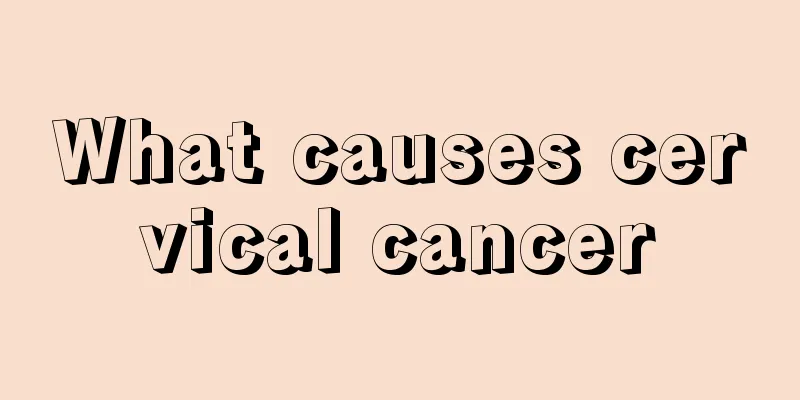 What causes cervical cancer