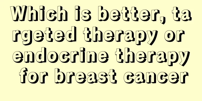 Which is better, targeted therapy or endocrine therapy for breast cancer