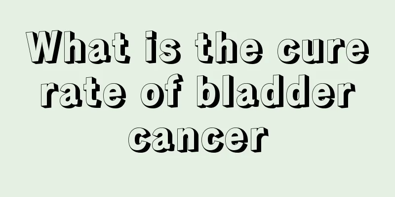 What is the cure rate of bladder cancer