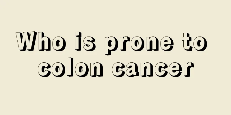 Who is prone to colon cancer