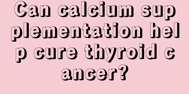 Can calcium supplementation help cure thyroid cancer?