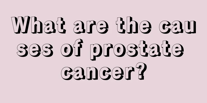 What are the causes of prostate cancer?