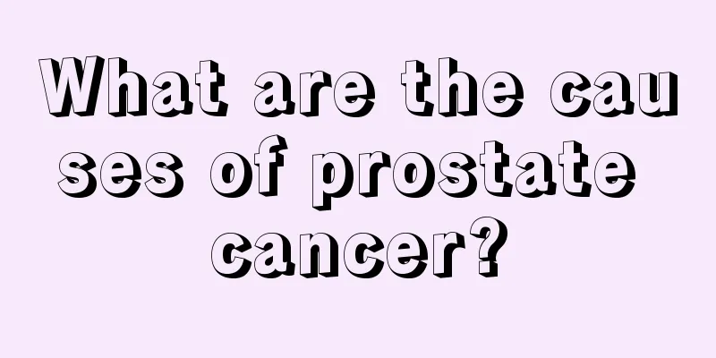What are the causes of prostate cancer?
