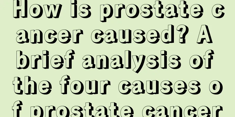 How is prostate cancer caused? A brief analysis of the four causes of prostate cancer