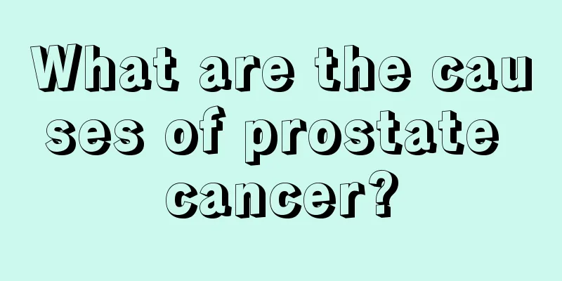 What are the causes of prostate cancer?