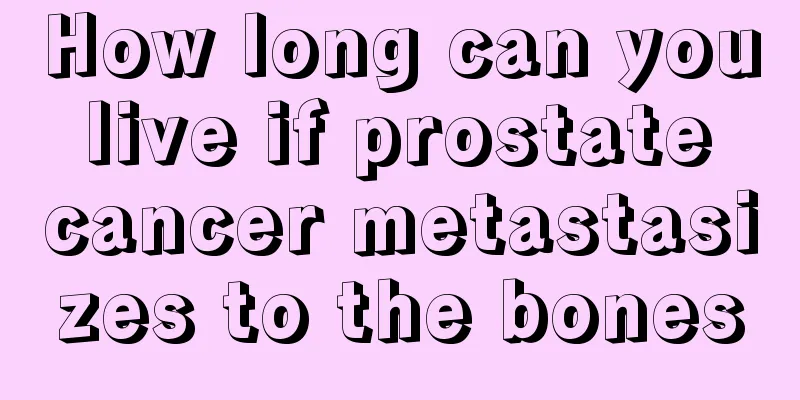 How long can you live if prostate cancer metastasizes to the bones