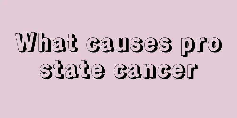 What causes prostate cancer