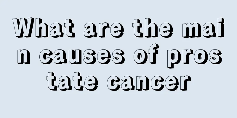 What are the main causes of prostate cancer