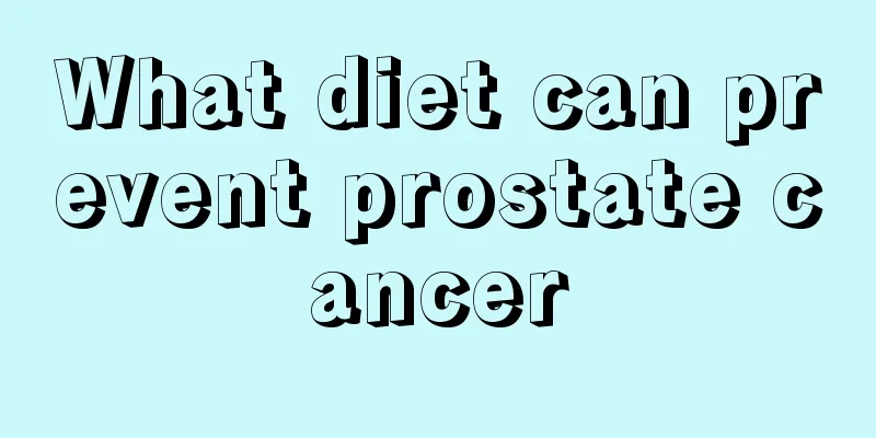 What diet can prevent prostate cancer