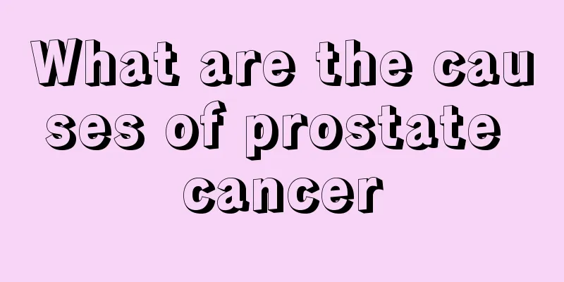 What are the causes of prostate cancer
