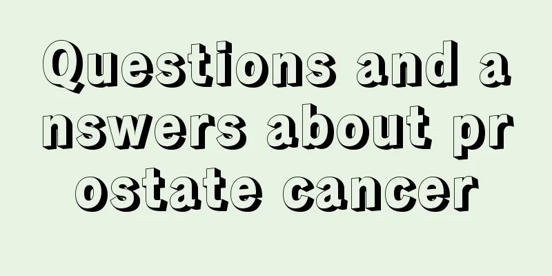 Questions and answers about prostate cancer