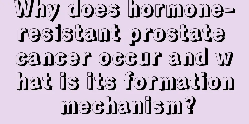 Why does hormone-resistant prostate cancer occur and what is its formation mechanism?