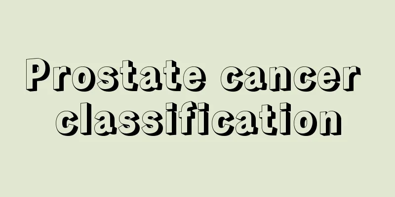 Prostate cancer classification