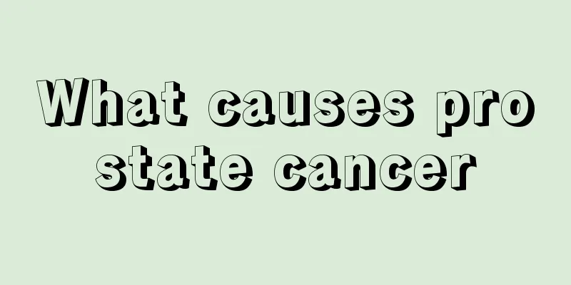 What causes prostate cancer