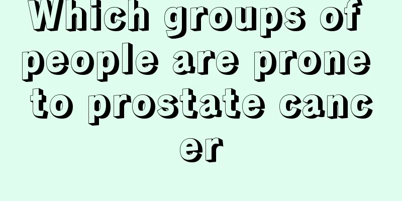 Which groups of people are prone to prostate cancer