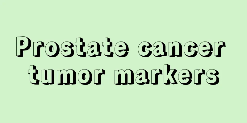 Prostate cancer tumor markers