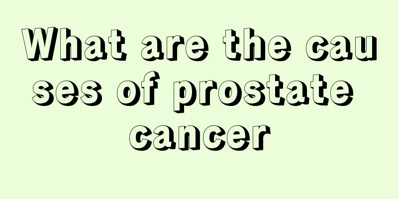 What are the causes of prostate cancer