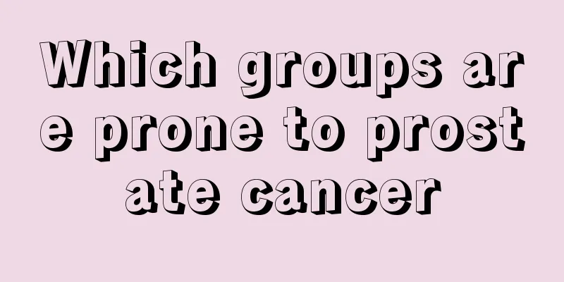 Which groups are prone to prostate cancer