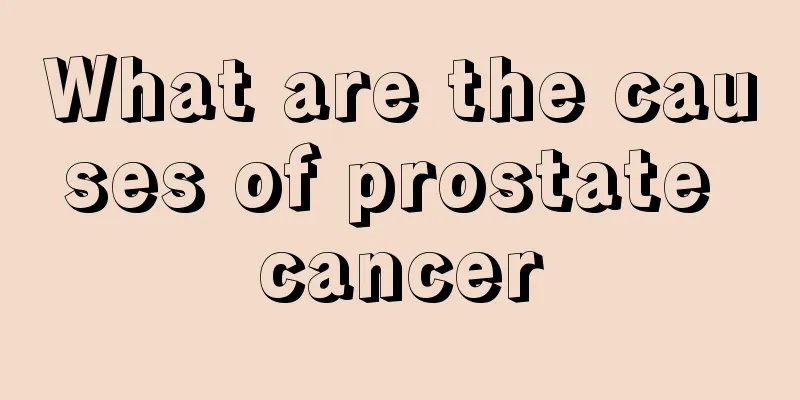 What are the causes of prostate cancer