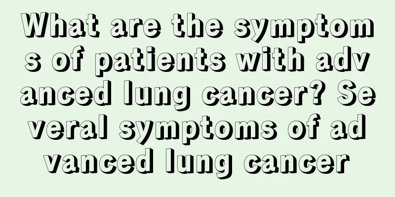 What are the symptoms of patients with advanced lung cancer? Several symptoms of advanced lung cancer