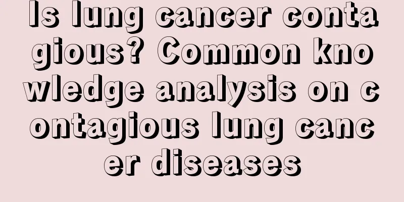 Is lung cancer contagious? Common knowledge analysis on contagious lung cancer diseases